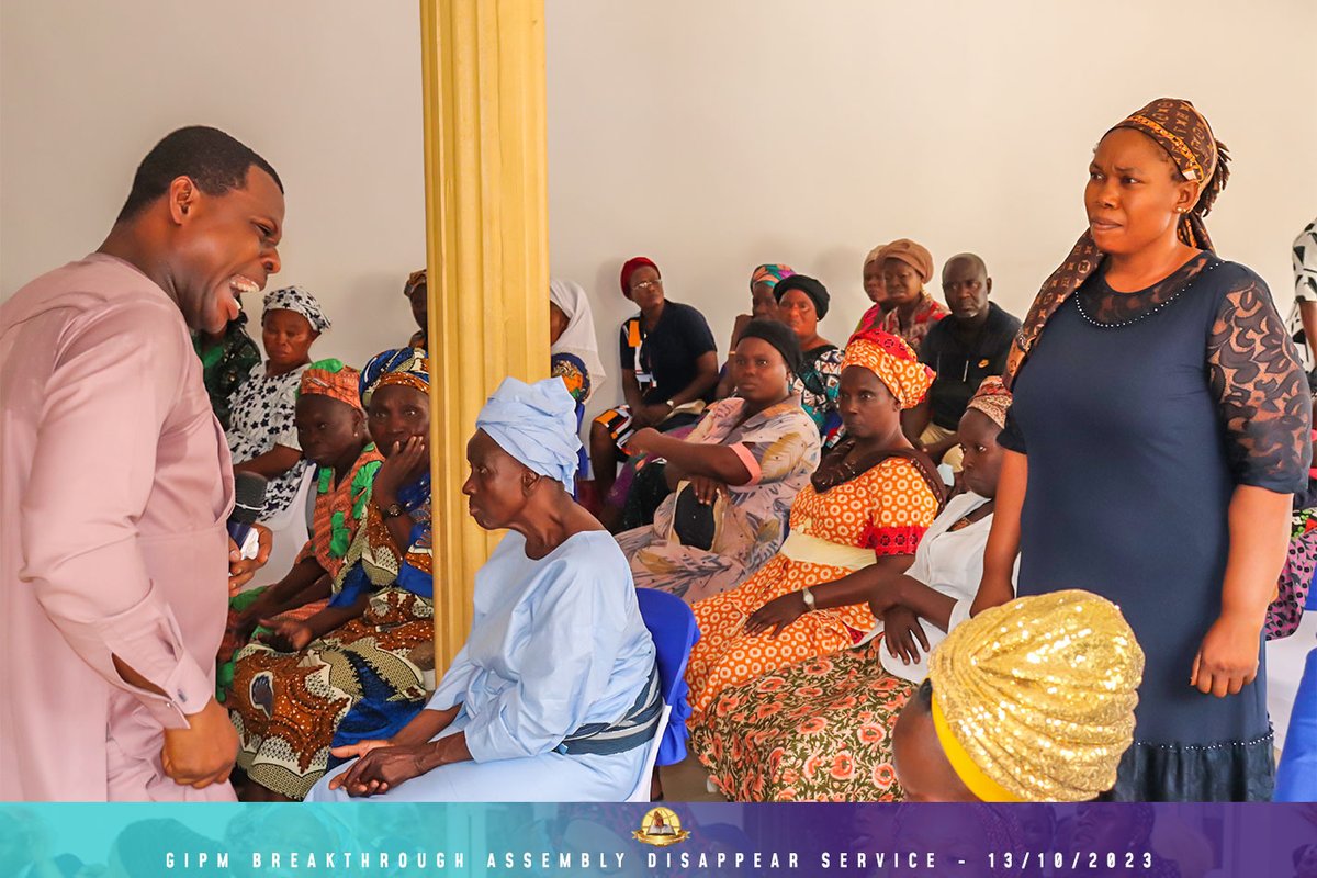 gipmgipm's tweet photo. GIPM DISAPPEAR (POORA) Service | 13th October, 2023
Topic: GUIDE YOUR SPIRITUAL HERITAGE
Minister: PROPHET O.E. OPALEYE (General Overseer)
#GIPMWorldwide
#DisappearService
#BreakthroughAssembly
#OlorunMajemuAkantioke https://t.co/8IjUbmFRJJ