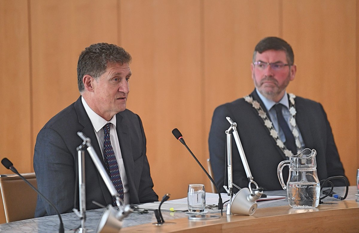 Roscommon County Council (@roscommoncoco) on Twitter photo Visit from Minister Eamonn Ryan to <a href="/roscommoncoco/">Roscommon County Council</a> today to meet with Executive and Elected Members to discuss climate action initiatives. Visit from Minister Eamonn Ryan to <a href="/roscommoncoco/">Roscommon County Council</a> today to meet with Executive and Elected Members to discuss climate action initiatives.
