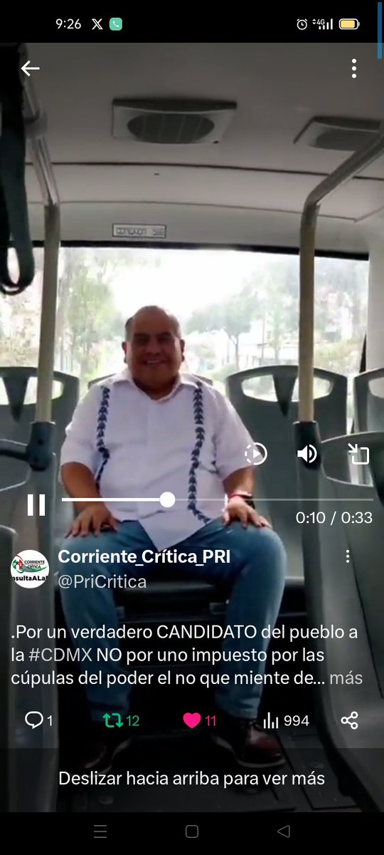 <a href="/OHarfuch/">Omar H Garcia Harfuch</a> <a href="/GenaroMR_/">Genaro Morales</a> , aspirante a candidato para jefe de <a href="/GobCDMX/">Gobierno de la Ciudad de México</a> el ha recorrido la ciudad toda su vida en transporte público no necesita camionetas blindadas, la conciencia tranquila es la mejor conciencia