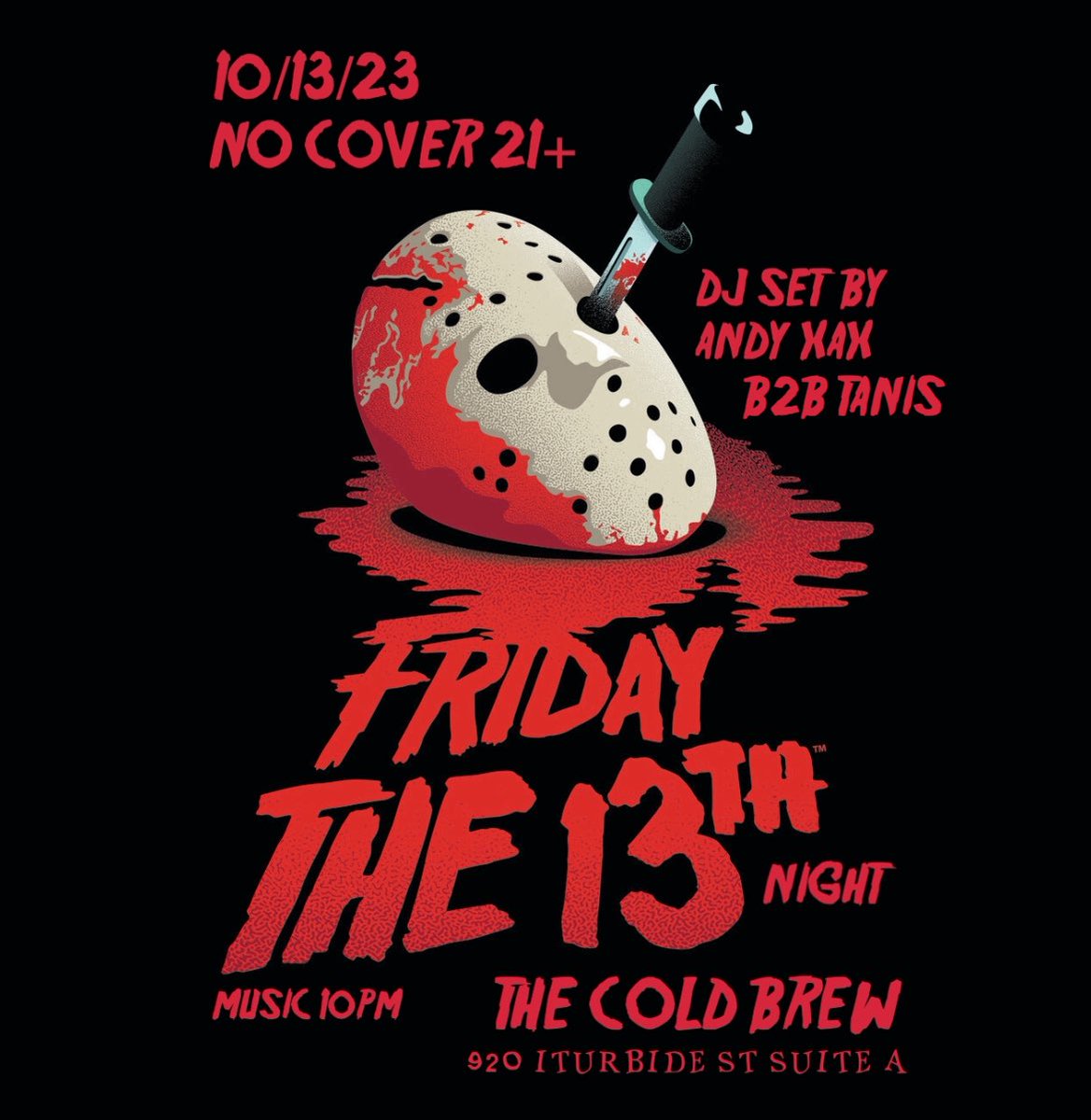 DJing cold brew tonight w oomf, come thruuu for spooky bops and dance pop all night long! set starting at 10 🔪🩸
