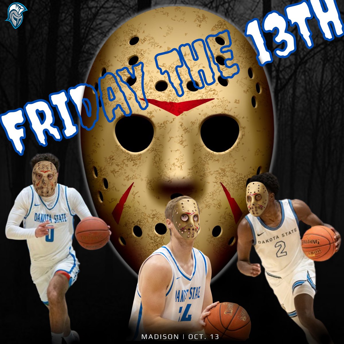 DSU_MBB's tweet photo. FRIDAY THE 13th 👻🎃🫣 #SpookySZN https://t.co/7BLxXbMtug