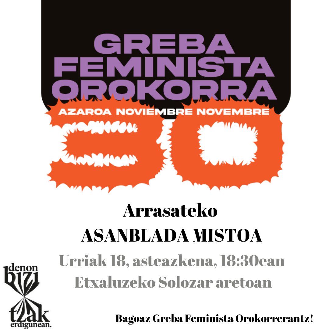 Bizitzak Erdigunean Arrasate tweet media