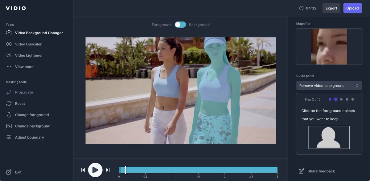 vidioai's tweet image. Exciting news! 🚀 We're rolling out a brand new UI update today – come on over and give it a whirl! 🎉 #videoediting #videoeditor