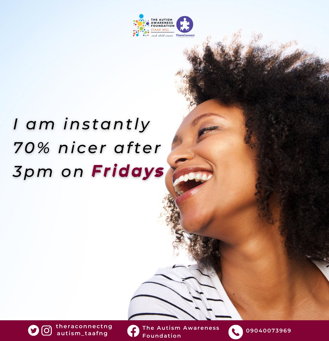 autism_taafng's tweet photo. The weekend is upon us✨🎉
It’s about to be an interesting and fun filled weekend🎉
Wishing you a safe and happy weekend 💫
Happy Friday🌹
#friday #fridayfeeling #weekend #workfreeday #safeweekend #happy #grateful https://t.co/jIniT2QtFY