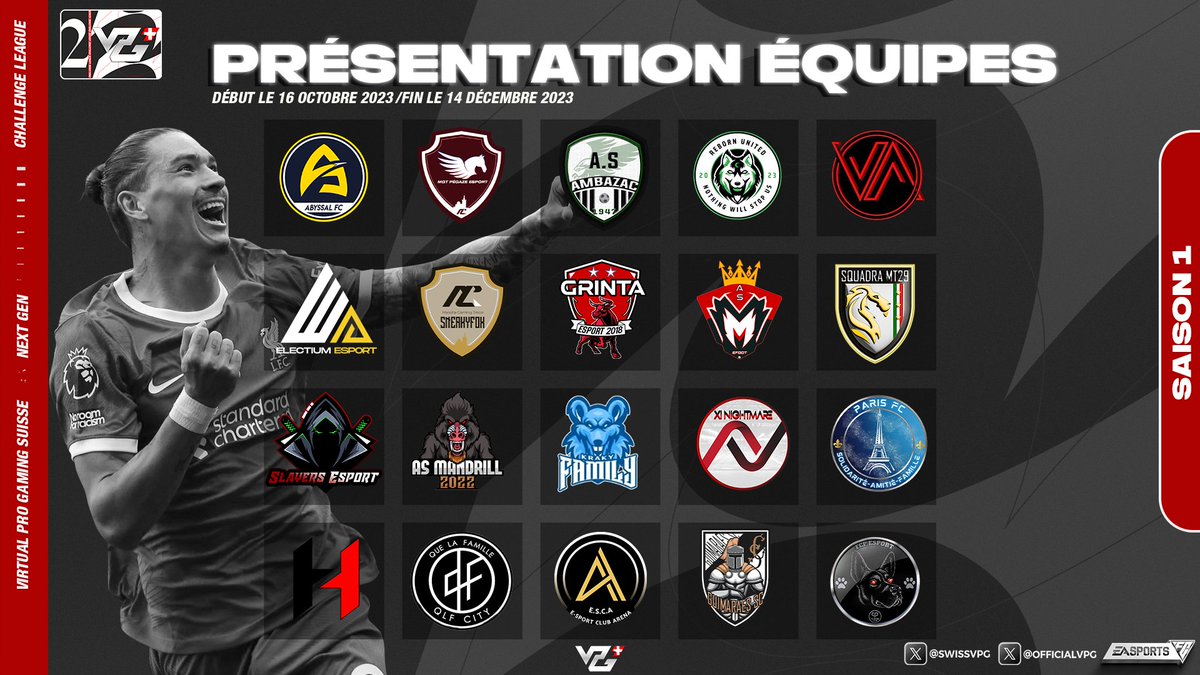 SwissVPG's tweet image. CHALLENGE
@AbyssalFC
@ASAesport_
@ElectiumeS_CP
@MsaMandrill 
@THEPINKLIONS1
@esportclubarena
@Fcpesport
@GrintaO
@Guimaraes_SC_
@sft_esport
@PGZesport
@SneakyfoxE
@Outlaw_eSport_
@esport_parisfc
@QLFCITYESPORT
@RebornUTD
@Amnesia60117
@nicoagu88227340
@Vv_eSport
@XI_Nightmare_