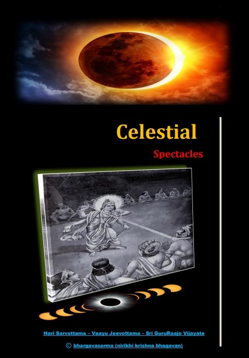 bhargavasarma's tweet photo. #CelestialSpectacles (eBook)

https://t.co/C73XUfS8yY

Tomorrow (14.10.2023) Mahalaya Amavasya with Solar Eclipse (not visible in India) followed by Lunar Eclipse (Chandra Grahana) occurring on 28/29.10.2023 (visible in India); followed by transit of Rahu/Ketu in the zodiac, 
++ https://t.co/74153eEO4R