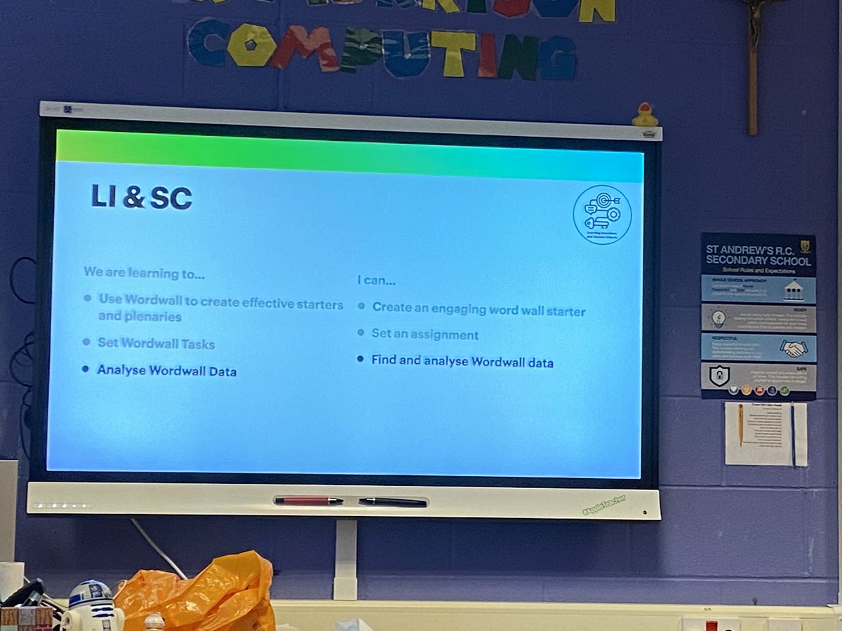 We are so lucky to have such skilled practitioners in @StAndrewsRCSec. Two fantastic workshops today from @jenfraser84 & @MrMorrison_cs on Showbie & Wordwall #alwayslearning #standrewslearningfestival23 @StAndrewsCLPL