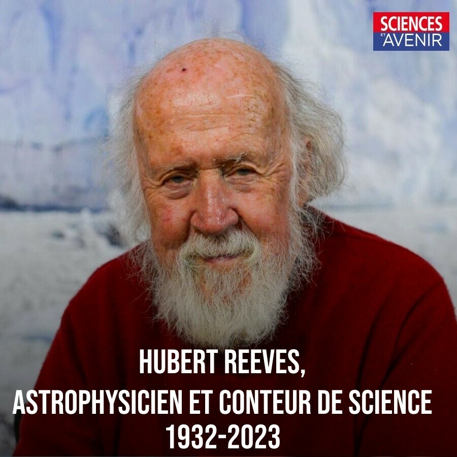 ALERTE - L'astrophysicien canadien Hubert Reeves est décédé le 13 octobre 2023 à Paris à l'âge de 91 ans. 
Un conteur d'étoiles disparaît. Notre hommage : sciencesetavenir.fr/espace/astroph…