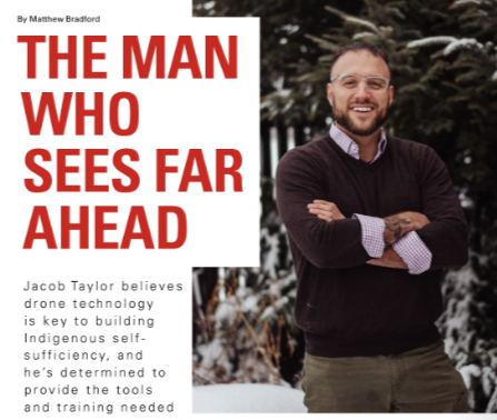 INDIGENOUSRPAS's tweet photo. Check out this amazing interview with Jacob Taylor, our CEO in the Aboriginal Business Report! Read the full article on Pages 78 - 80, linked below, to learn more about his work &amp; the impact it's having.

https://t.co/WJ9kU8eGe2

#IndigenousInnovation #Empowerment #DronesForGood https://t.co/nAckDAJF99