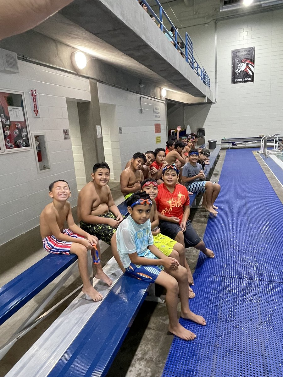 Thank you <a href="/CFBISD/">Carrollton-Farmers Branch ISD</a> for providing this amazing opportunity for our Mustangs! We loved showing off all our swimming skills! <a href="/rlangston731/">Rachel Langston</a> #fbebestschoolever