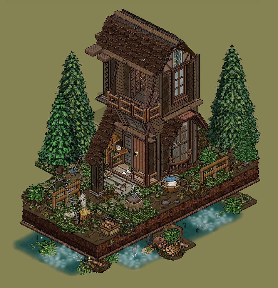 fisherman cabin 🎣