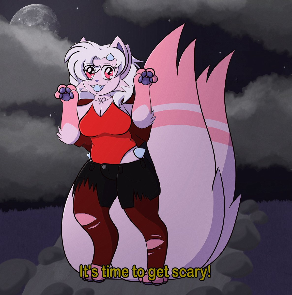 AlrightSleepy's tweet photo. Time to get scary!!!! 🎃💖 https://t.co/pX9N1e0W29