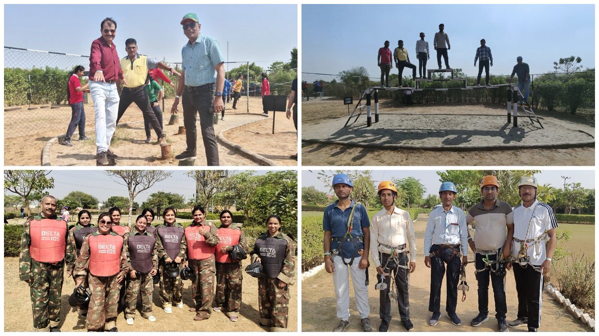 IN_DCP's tweet photo. A one day #AdventureCamp was organised for #TeamDCP, #NavalHeadquarters on 13 Oct 23 at #AravaliHills, #Delta105, #Manesar. https://t.co/YLbRkHWY7z