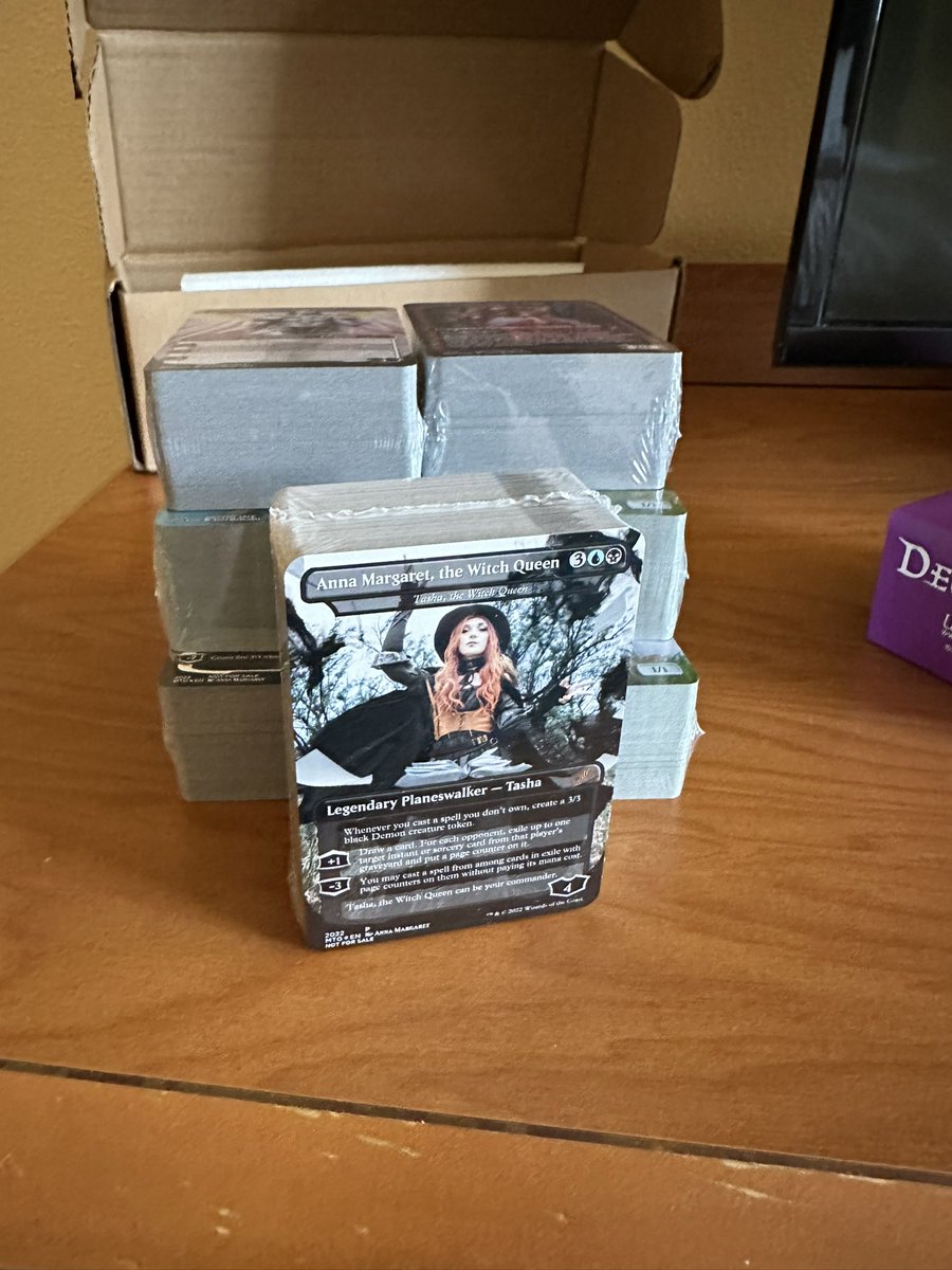 itsannamargaret's tweet photo. Who’s ready for #CommandFestPortland!? I have 5 BRAND NEW cosplay tokens and proxies debuting today (alongside 2 classics)! Come find me to snag one for yourself! https://t.co/UYMrCAVRYu
