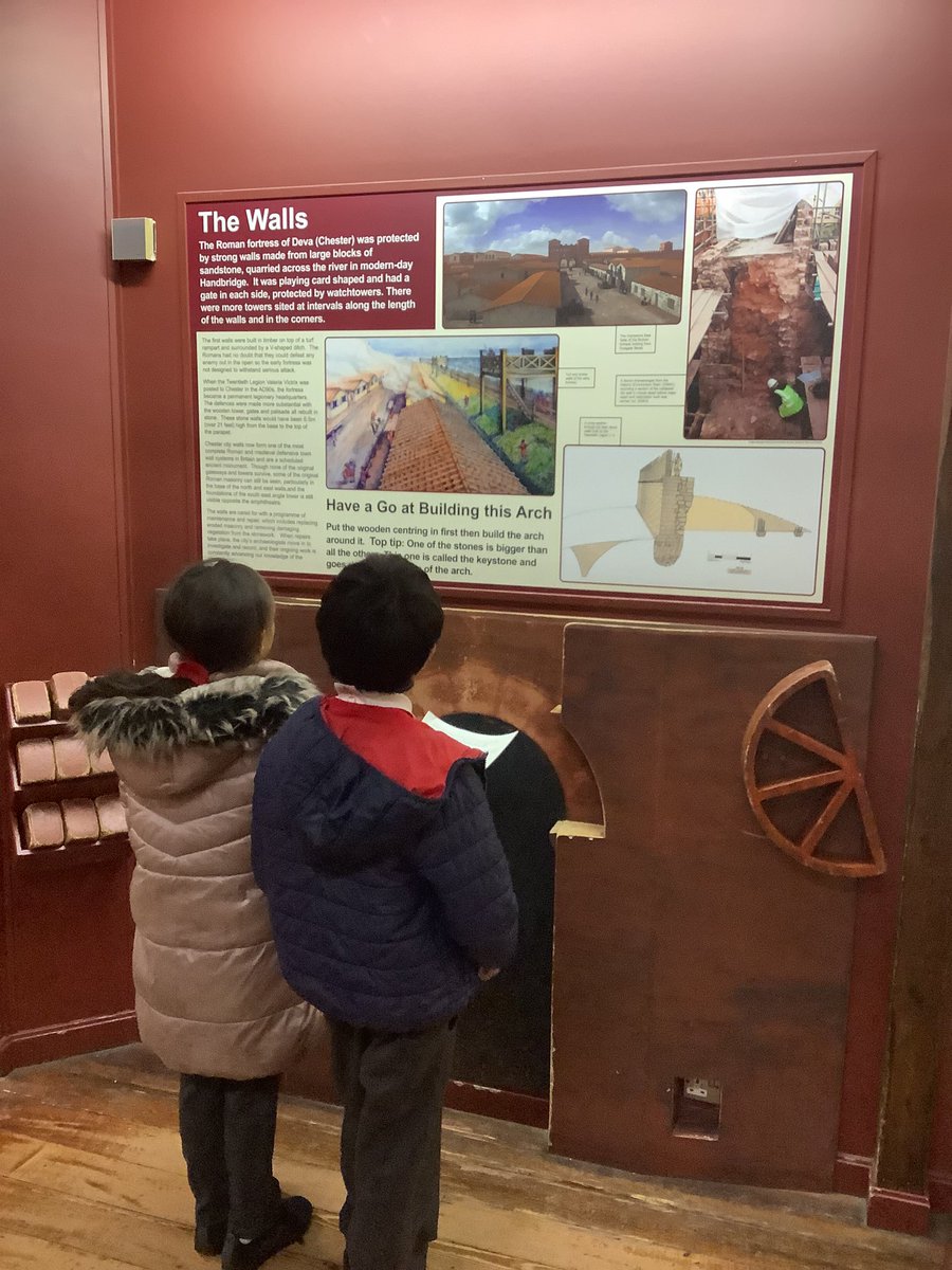 We Became Romans! We have had an amazing day in Chester becoming archaeologists, examining artefacts and marching to the amphitheatre. <a href="/StPhilipCEAP/">St Philip Westbrook</a> #teamstphilips