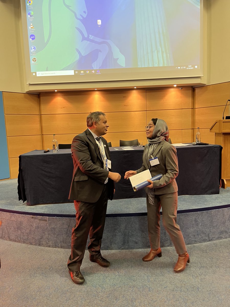 RCSEdFST's tweet photo. Congratulations to Syeda Gulbahar on winning the Poster Presentation at the FST Annual Conference 2023 Abstract Competition!

#FSTConf23 https://t.co/O4jGyREZje