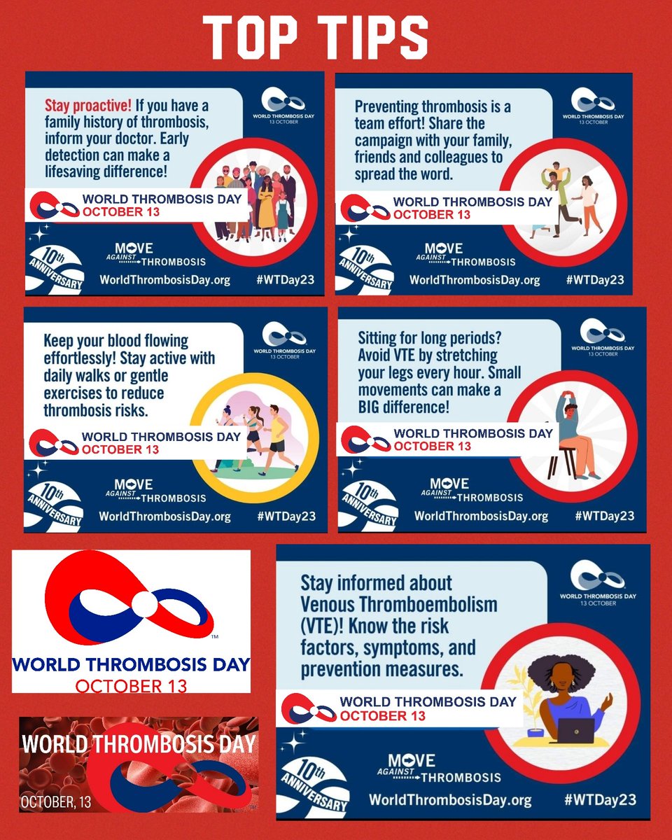 Hear are some top tips for #preventingthrombosis #WTDay23