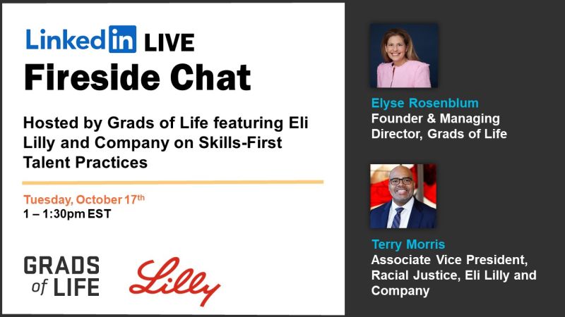 #SkillsFirst practices are poised to change the labor market for the better, so let us continue to spread the momentum and support companies with making the shift. Join <a href="/gradsoflife/">Grads of Life</a> Tuesday, Oct. 17 at 1 p.m. to learn how: bit.ly/3rKlUOB
#Business #SkillsBasedHiring