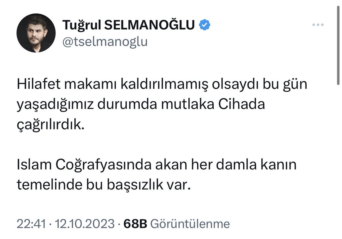 avcemilcicek01's tweet photo. Filistin'e cihada gitmek isteyen Tuğrul Selmanoğlu'nun askerliğini bedelli olarak yaptığını biliyor muydunuz? Bilenler, bilmeyenlere duyursun! https://t.co/0sVFwM6VKI