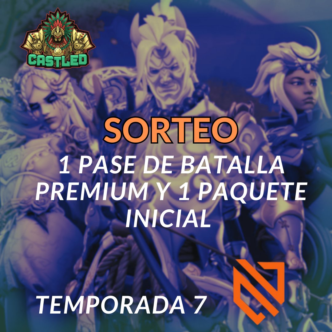 👻SORTEO PASES DE BATALLA👻

Gracias a <a href="/Blizzard_Ent/">Blizzard Entertainment</a>  consigue 2 pases de batalla de la #Season7 de #Overwatch2 

Requisitos:
🤩Sígueme: <a href="/CastledG/">Castled</a> 
🫂Etiqueta a un amigo
🔁 Rt y Like a esta publicación

⏰Termina Jueves 19 de Octubre
Suerte!💙  #OverwatchCreators #OW2Giveaway