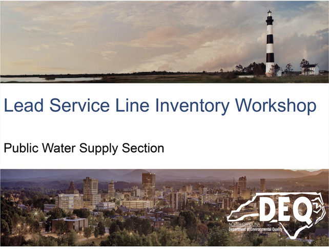 NCRuralWater's tweet photo. Act now! Limited spots are available for our Lead Service Line Inventory Regional Training Workshops in SALISBURY, SYLVA, and MORGANTON. Discover essential insights on LSLI requirements, funding opportunities, and best management practices. #LeadandCopperRule #LSLI #EPA #NCDEQ https://t.co/mhssl4irMj
