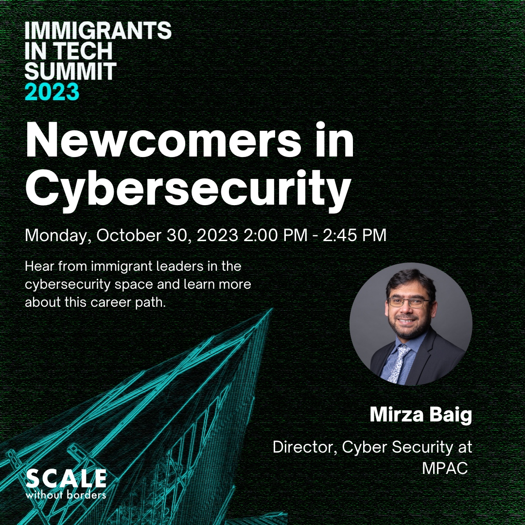 Want to learn more about cybersecurity? Make sure to turn into the Newcomer in Cybersecurity session where we'll hear from leaders in the cybersecurity space - some of whom are immigrants like you. 

RSVP to the #SWBSummit2023 today with the link in bio!