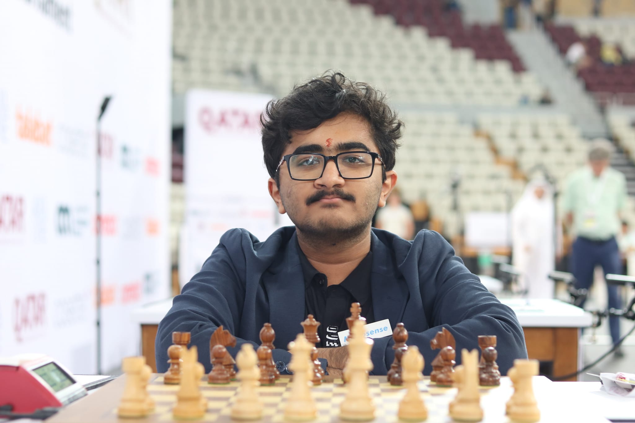 ChessBase India on X: GM Aditya Mittal holds down World No. 7 GM Anish  Giri to a draw in round 3 of the Qatar Masters 2023! A huge result for the  17-year-old