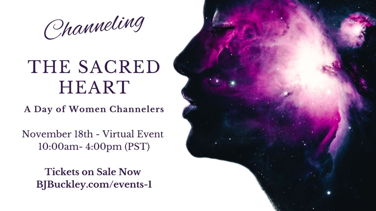 Bridgitte Jackson-Buckley, founder of Little Visioneers, is hosting a great event featuring women channelers on Nov 18. Thank you, Bridgitte, for supporting women authors and channelers! 
buff.ly/3rXIJ1n