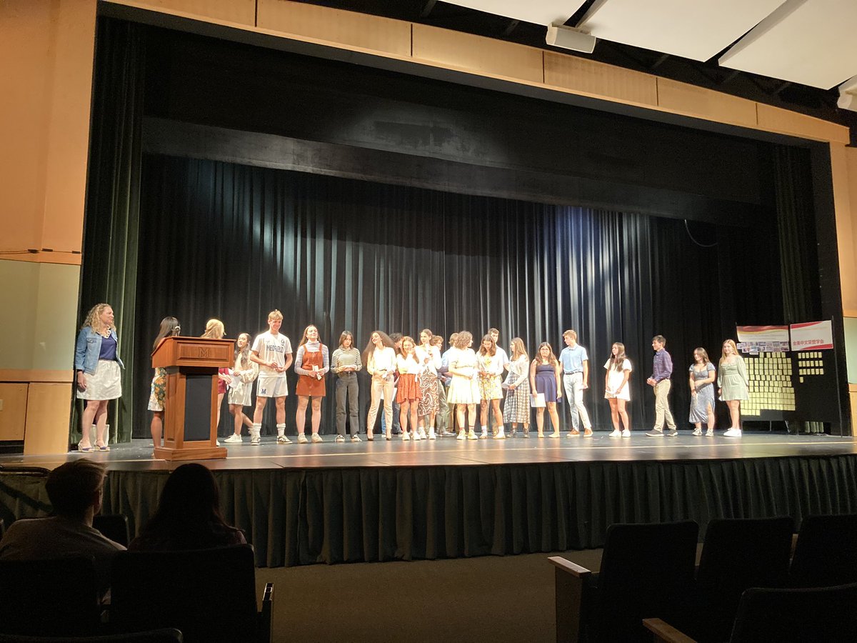 We celebrated our honor society students last night #WLMedfield #Medfieldps #Spanish
