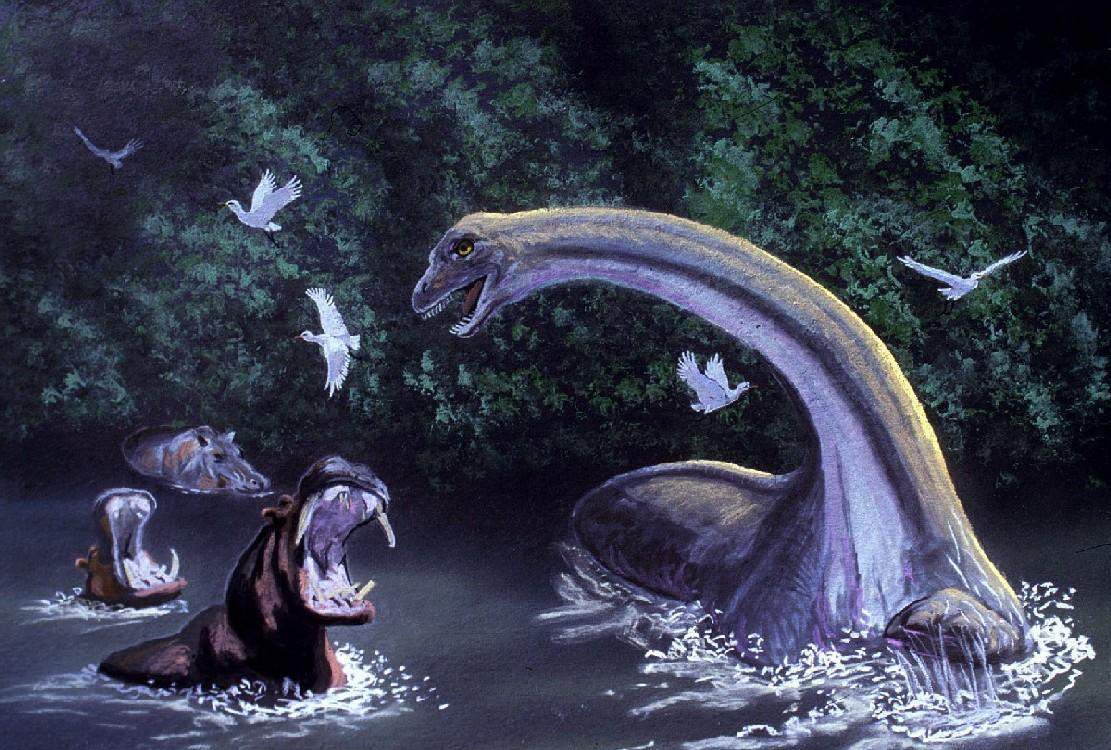 Seaguns (on Bluesky) on X: My take on Mokele Mbembe for the