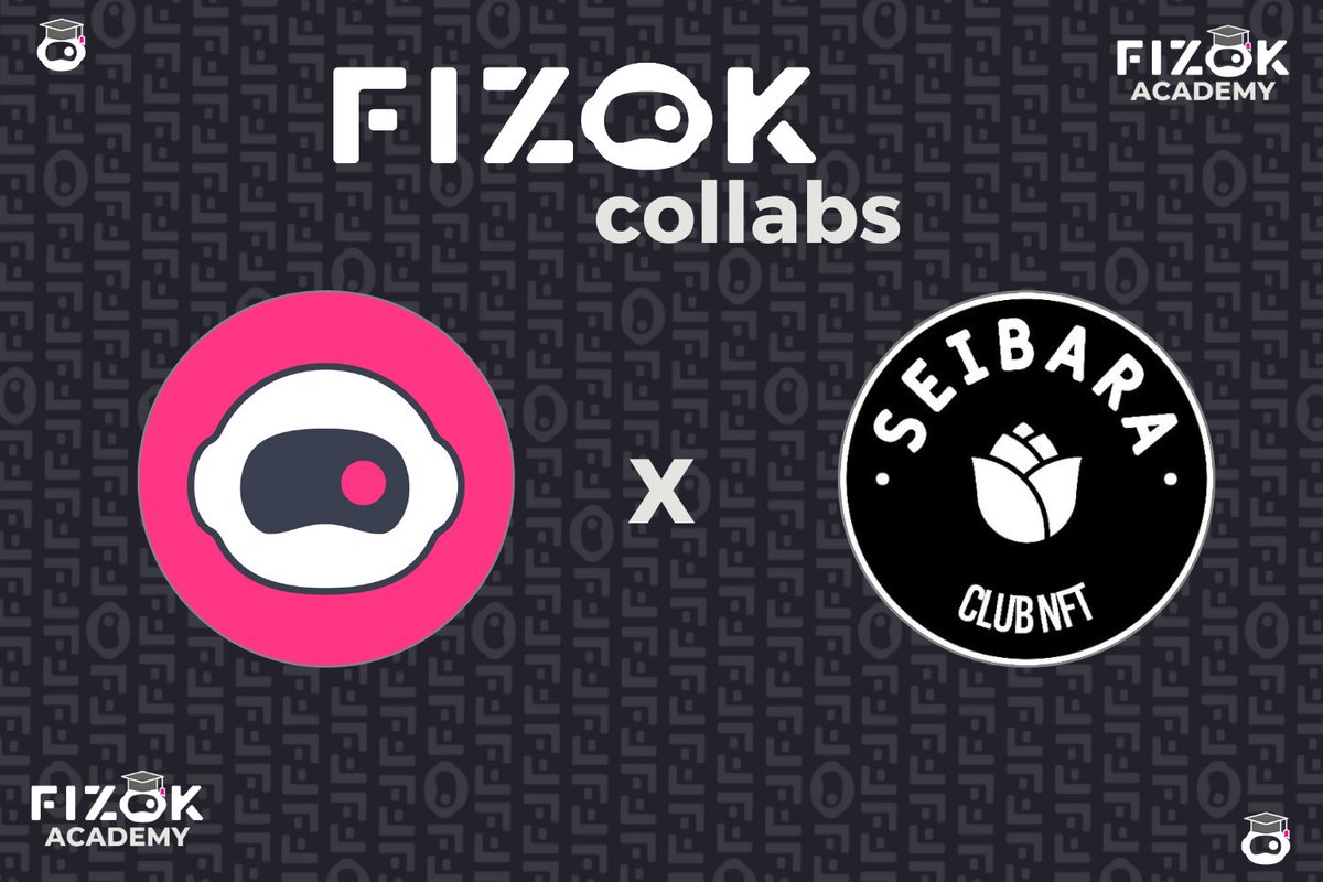 🎉 Sorteo Collab Fizok

🎁3 WL OG &amp; 7 WL

Fizok lanza su colección el 26/10📅

Una academia GAMIFICADA para holders

✅ RT, MG &amp; tag 2 friends

✅ Follow <a href="/fizok_web3/">FIZOK | Discord y Comunidades</a> &amp; @SeibaraClubNFT
