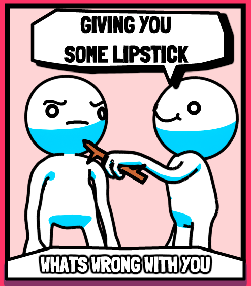 wwwyToons's tweet photo. When your friend offers to be your personal makeup artist, but their 'lipstick' tools are a bit unconventional! 💄😂 #MakeupMishap #ComicHumor #FriendshipFun #ComicStrip
#Webcomics
#FunnyComics
#Humor
#LipstickJoke #MakeupMishap
#Comedy #GagComic #Misunderstanding #StickJoke https://t.co/N5i6dKK7it