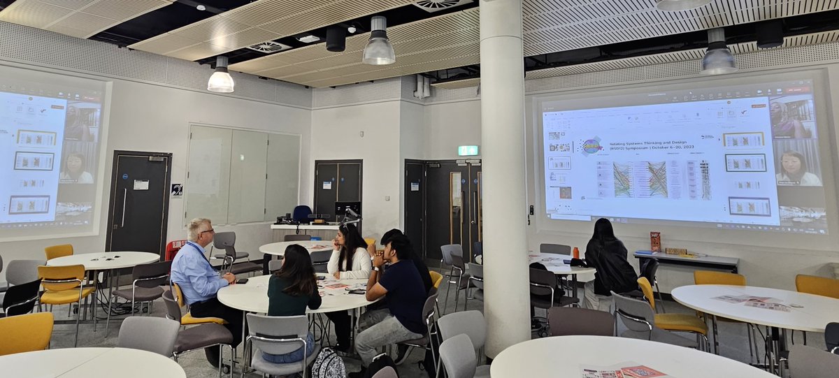KingstonUni's tweet photo. As part of the #SystemicDesignAssociation's annual symposium, #RSD12, #KingstonUniversity hosted an event at #TownHouseKingston showcasing emerging thinking and research in the fields of cyber and digital ๐
Find out more ๐ https://t.co/yxWpjXG0nj @RSDSymposium https://t.co/Qh34guZMwR