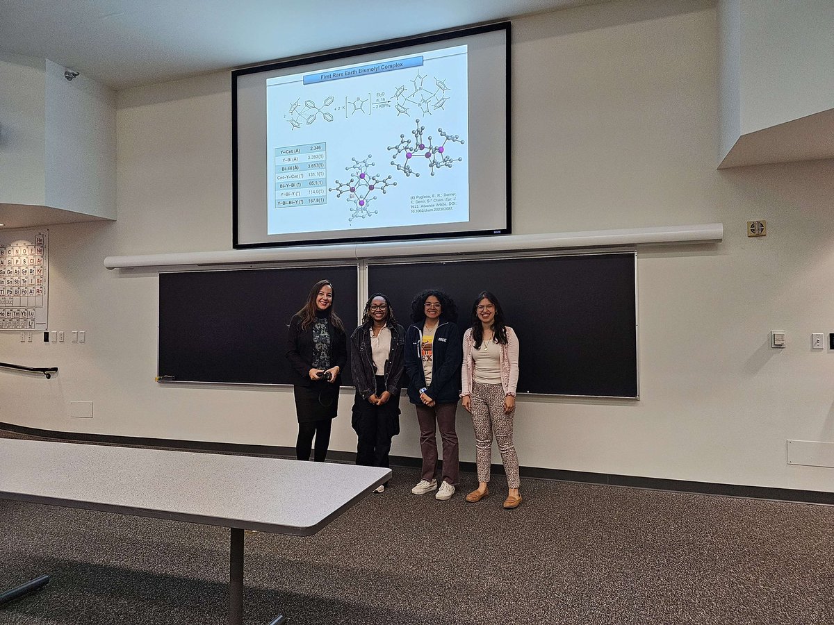 Wonderful lecture on Monday by Selvan Demir from <a href="/michiganstateu/">MSU</a> about the beauty of single molecule magnets and all the other work in the group! Thank you for taking the time to visit with us!