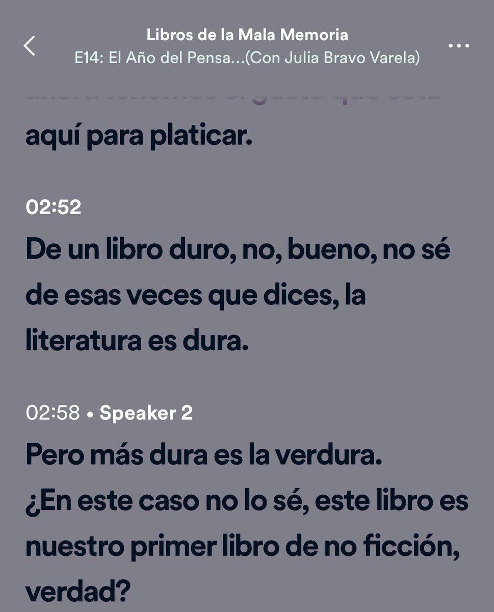 LibrosMaMe's tweet photo. Que nadie diga que en este podcast no hay poesía. 
El año del pensamiento mágico, de Joan Didion: https://t.co/8WNWEOH7Xk https://t.co/ytlGOFKCRe
