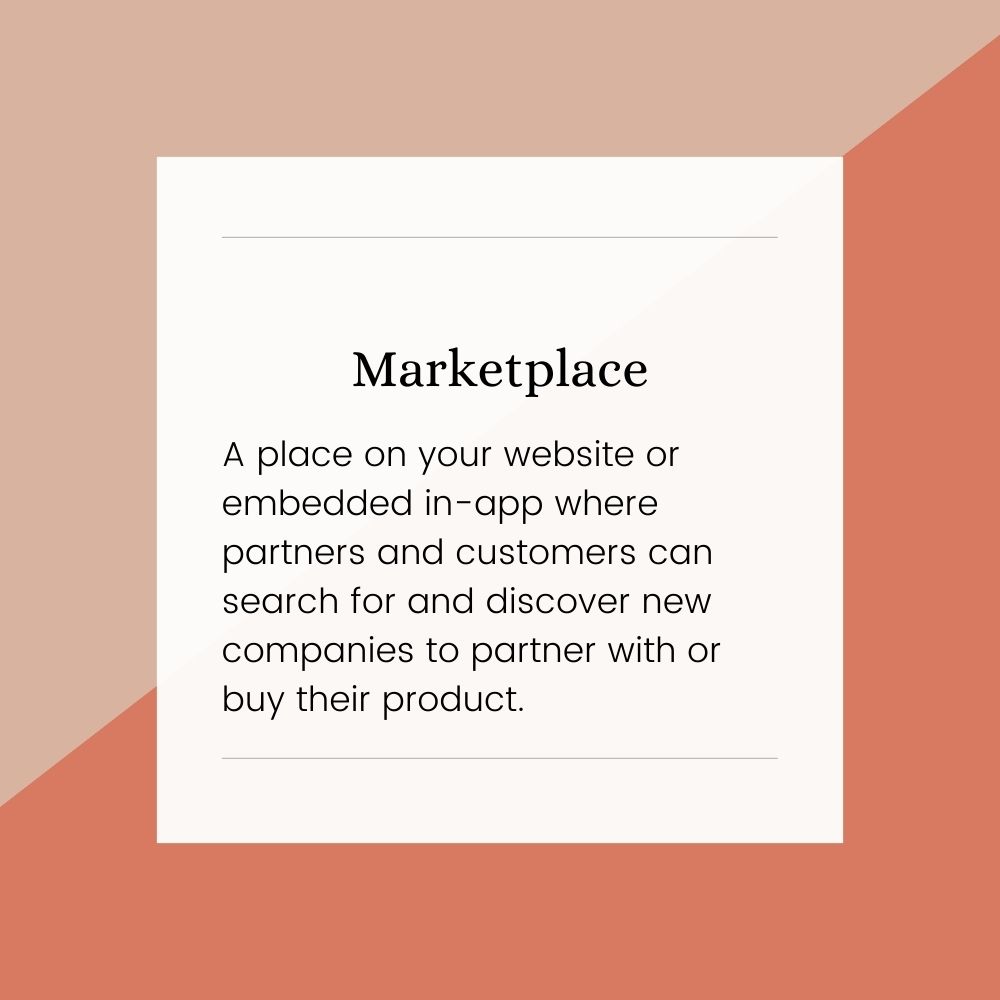 💻 Happy Partner Terms Friday!

This week's term: Marketplace.

For a full list, see our partnerships and tech glossary: hubs.la/Q020SNG40

#partnership #partnerships #integration #integrations #marketplace #partnermarketplace #integrationsmarketplace #appmarketplace