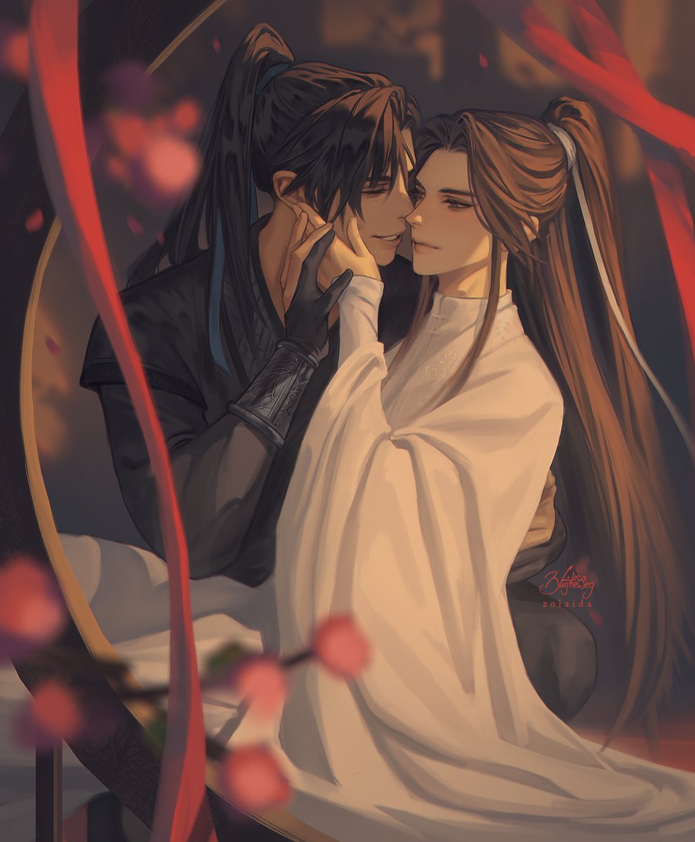 warm afternoon cover done for @/ranwancalendar! #2ha #二哈和他的白猫师尊