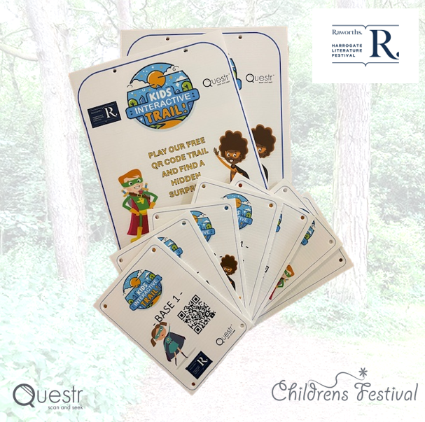 QUESTR CIC (@questr_qr) on Twitter photo 📢 We're delighted to have partnered again with <a href="/HarrogateFest/">Harrogate Festivals</a> to create an exciting new trail for <a href="/Raworths/">Raworths LLP</a> #HarrogateLiteratureFestival. This year we're celebrating children and will soon be unveiling our new Children's Festival trail at <a href="/PinewoodsHgt/">🌳Pinewoods Harrogate🌳</a> 👀 📢 We're delighted to have partnered again with <a href="/HarrogateFest/">Harrogate Festivals</a> to create an exciting new trail for <a href="/Raworths/">Raworths LLP</a> #HarrogateLiteratureFestival. This year we're celebrating children and will soon be unveiling our new Children's Festival trail at <a href="/PinewoodsHgt/">🌳Pinewoods Harrogate🌳</a> 👀