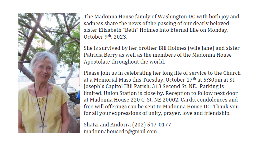 GoodNewsDC's tweet image. Your presence at Tuesday's Mass would be an appreciated #workofmercy . Eternal rest grant unto her O Lord, and may perpetual light shine upon her.