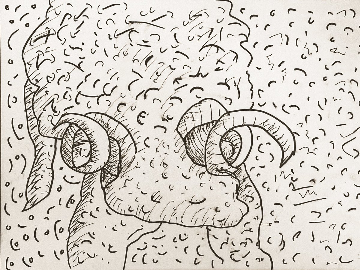 FaheyGraphic's tweet photo. #inktober #inktoberday6 #golden #art #drawing #ink #illustration #sketch #artist #sketchbook #draw #inktober2023 https://t.co/gZnsvEsKUB