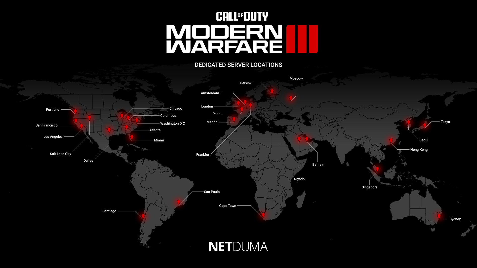 NETDUMA on X: “Call of Duty: Modern Warfare 3 Dedicated Server 