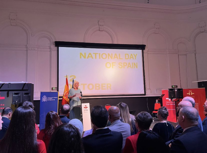 Ayer en #CGMánchester🇪🇸celebramos la diversidad, cultura y patrimonio de nuestro país en nuestra #FiestaNacional.

Esperamos que la amplia comunidad de españoles que residen en nuestra demarcación, así como los británicos que aman nuestro país, disfrutasen de este #12deOctubre
