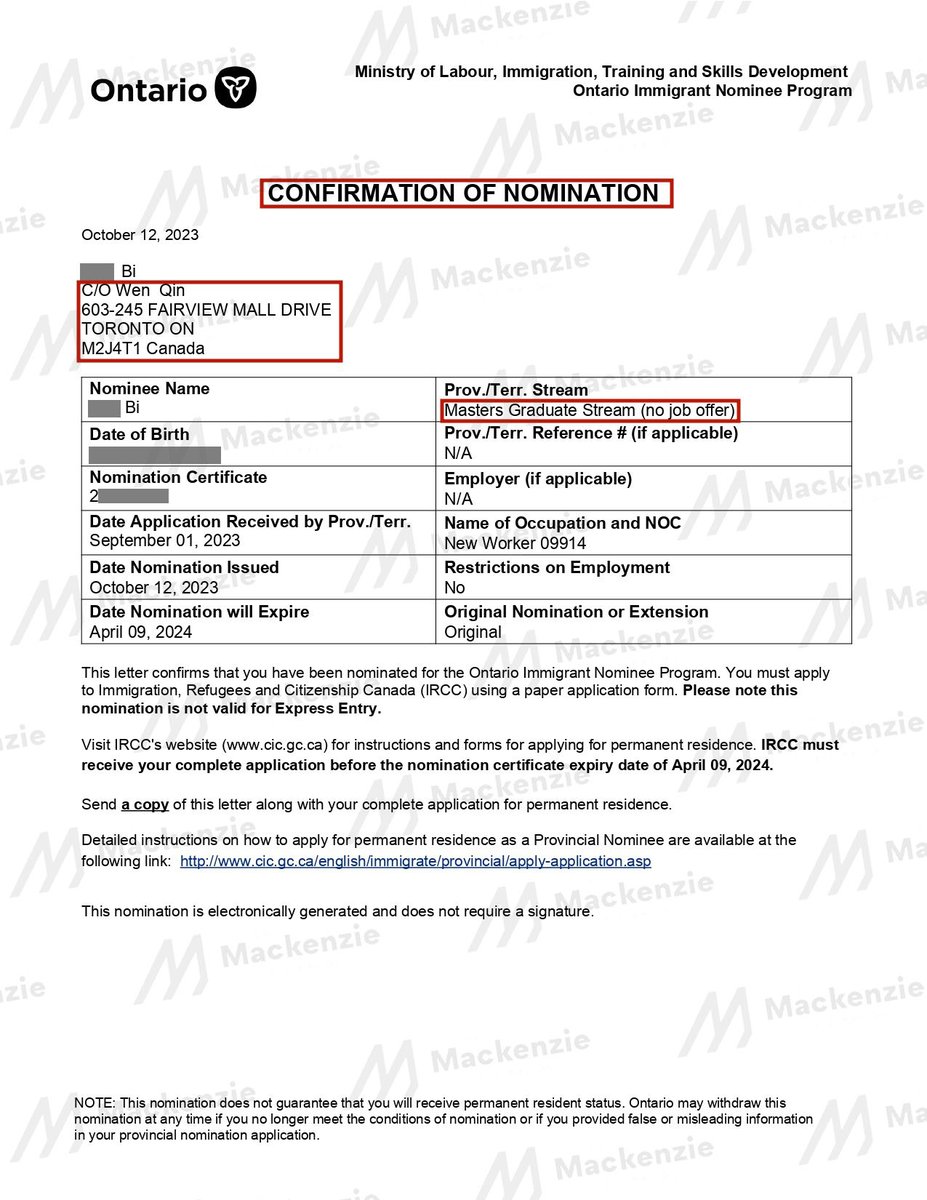Congratulations to our dear clients! OINP client Ms.Bi
🥰
Welcome to Canada!
📰Blog, latest news, and consultation booking 
visaca.ca
#canada #permanentresidency #approvals
#OINP
#immigrationconsultancy