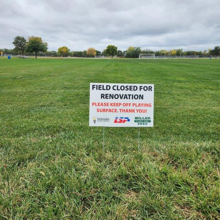 LSFComplex's tweet photo. We are very excited about the improvements that Miller Seed helped us make to our fields!
Please be mindful of the closed fields are that are in the process of being renovated. https://t.co/JK0v00idyH