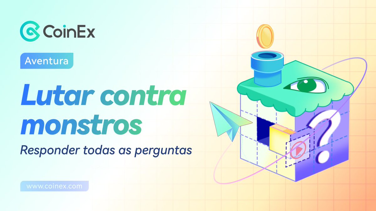 CoinexPortugues's tweet photo. Estamos na penúltima etapa da nossa aventura, na qual 5 pessoas terão a chance de compartilhar 1000 CET. 🥳
Para participar, siga a CoinEx Português no Twitter e Instagram, utilize a hashtag #CoinExCoinAdventurer, dê retweet neste post e responda a estas 5 perguntas sobre criptomoedas e a CoinEx:
1- O que torna a CoinEx única?
2- Porque você usa a COinEx?
3- Quando acontece o Bitcoin Pizza Day?
4- Qual moeda foi inspirada em um meme e um cachorro Shiba Inu?
5- O que é o termo "HODL" no mercado cripto?
📆 13 a 15/10
Vamos começar! 🚀