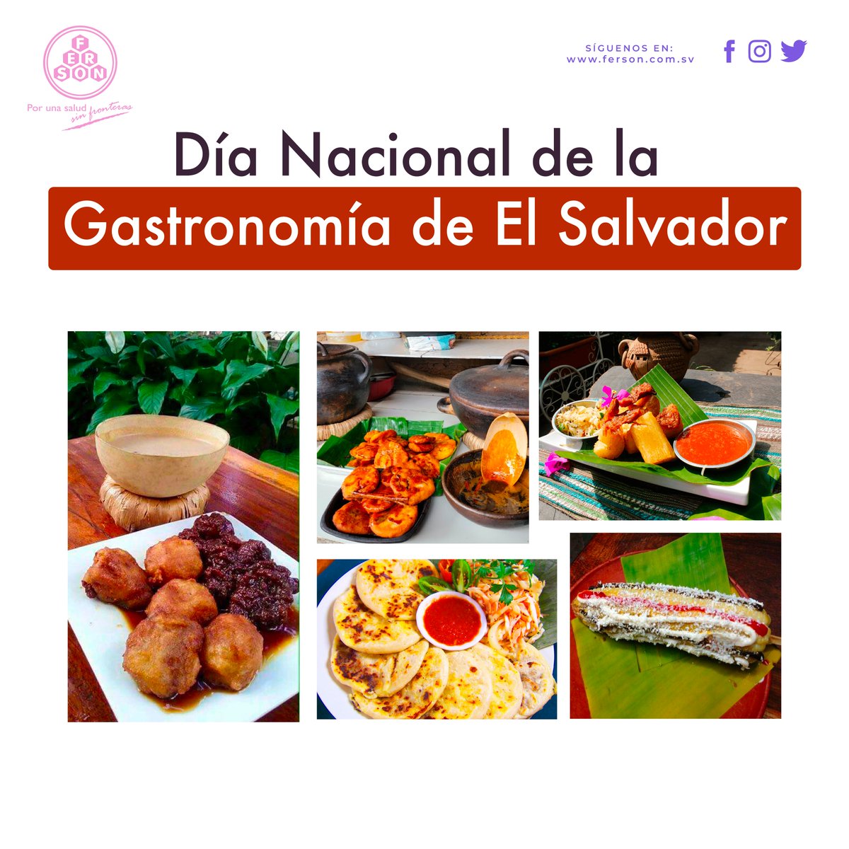 FersonSV's tweet photo. ¿Cómo celebras este día? ¿Qué tal unas pupusas o unas empanadas? ¡Delicia total!  #GastronomíaElSalvador #Sivar #Turismo https://t.co/LWUIVD3fDw