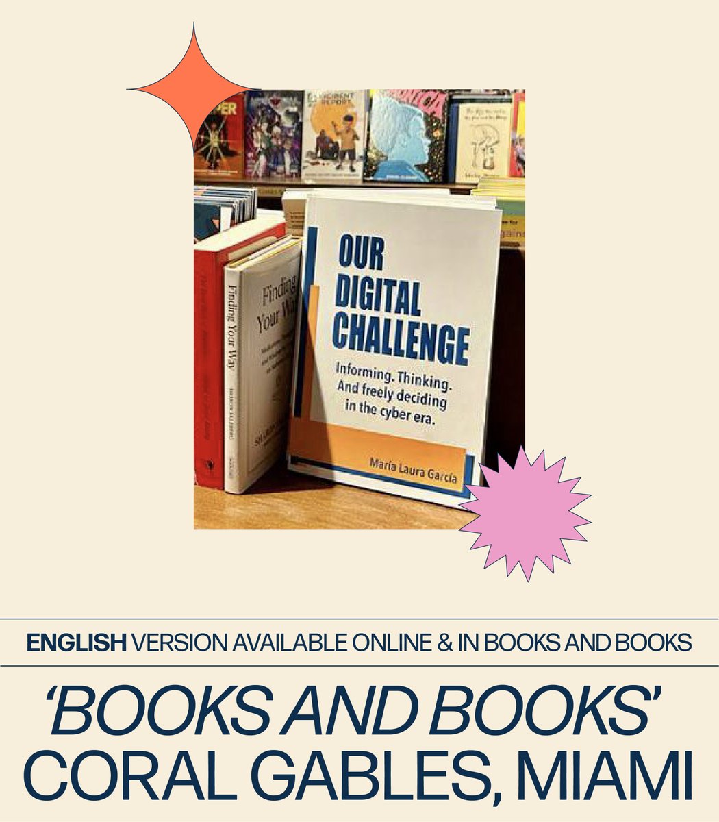 'OUR DIGITAL CHALLENGE' AT CORAL GABLES, MIAMI

#DigitalIQ  #Information #DigitalTransformations #DigitalWorld #DigitalIntelligence #CoralGables #BooksandBooks

@BooksandBooks