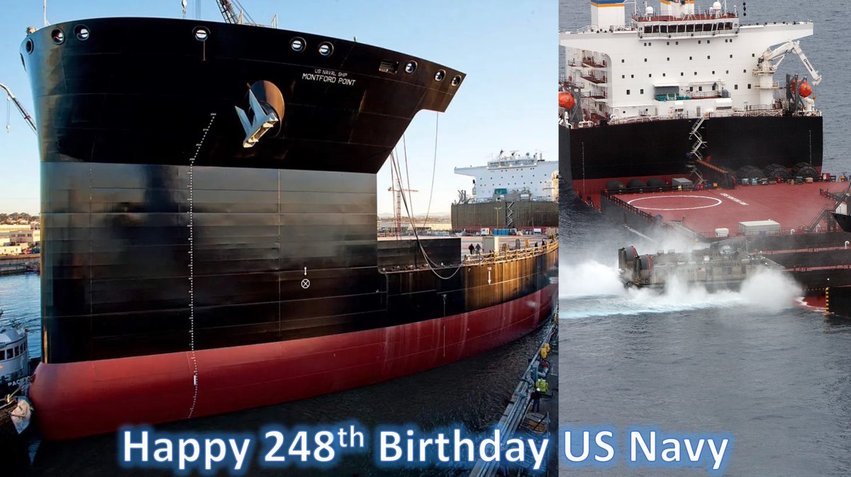 OfficialNMPMA's tweet photo. 🎉 Happy 248th, U.S. Navy! Atlanta Chapter 5 of the Montford Point Marines salutes the USNS Montford Point, an innovation in seabasing. Strengthening the Navy-Marine bond from sea to shore. Here's to many more years of partnership. Happy Birthday, Shipmate! 🎂 #USNavy248 https://t.co/pb5ROQGTQz
