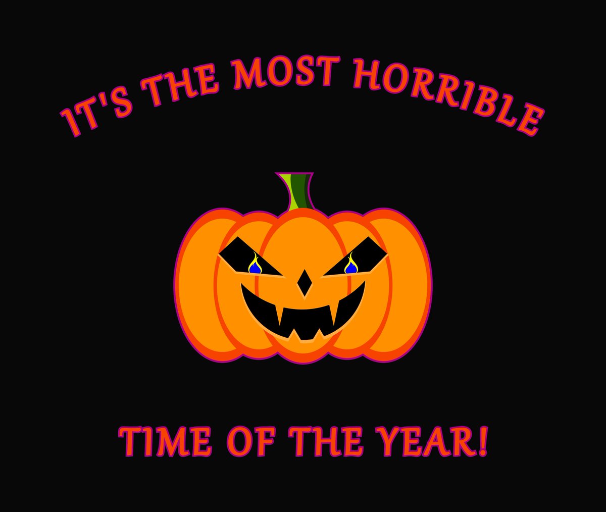 adccinds's tweet photo. Available now on https://t.co/KFsA5w0Ctr
"It's the most horrible time of the year!"
#TsFromADarkColdCorner #Tshirt #Apparel #GraphicT #ADCC #ADCCINDS #October #Halloween #SpookySeason #OctoberHorrorChallenge #HorrorCommunity https://t.co/L2lotILwpP