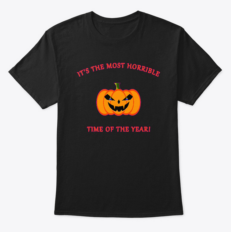 adccinds's tweet photo. Available now on https://t.co/KFsA5w0Ctr
"It's the most horrible time of the year!"
#TsFromADarkColdCorner #Tshirt #Apparel #GraphicT #ADCC #ADCCINDS #October #Halloween #SpookySeason #OctoberHorrorChallenge #HorrorCommunity https://t.co/L2lotILwpP